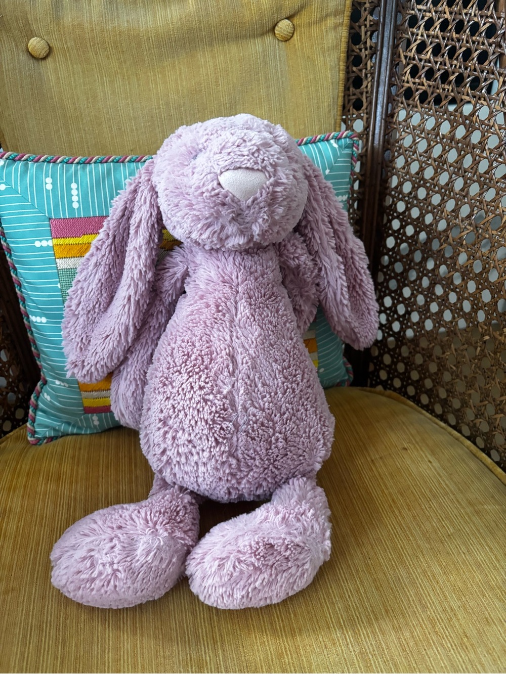 Jellycat Lilac Bunny Stuffed Animal - Soft Long-Eared Plush